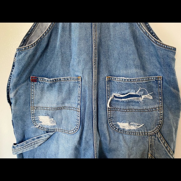 BDJ Ripped Overalls - Picture 8 of 11